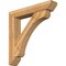 Ekena Millwork Legacy Slat Rough Sawn Bracket w/ Offset Brace, Western Red Cedar, 8"W x 44"D x 44"H BKT0806X44X44LEC06RWR - alternate 1
